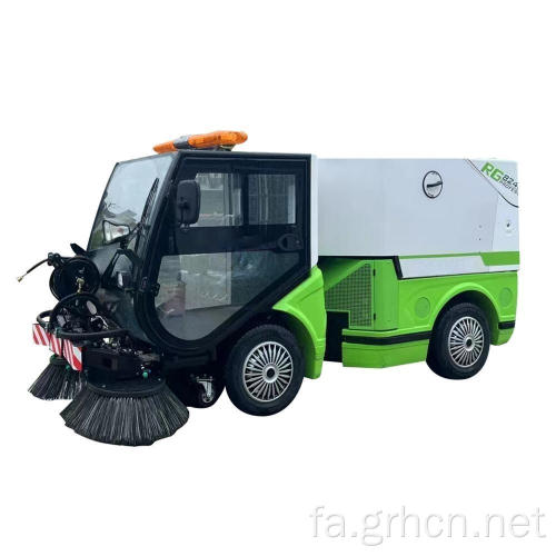 دستگاه تمیز کردن فضای باز 4 چرخ جارو جارو 900 لیتری صرفه جویی در مصرف انرژی